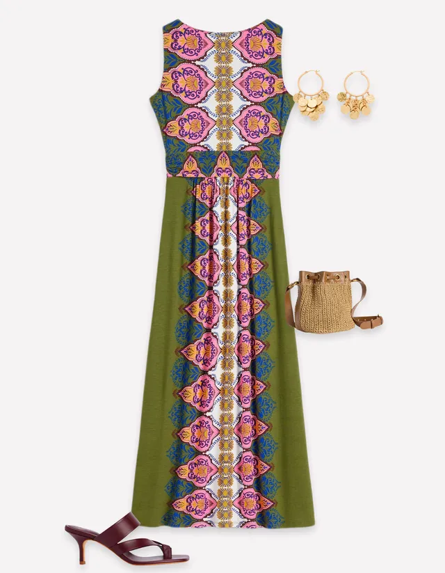 dress usa jersey gardens Antonia Maxi - Multi, Ornamental Garden Prom dress